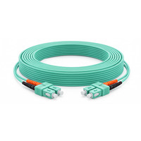 Alfafonet SC/PC-SC/PC Multimode OM3 Dupleks 3 Metre Fiber Patch Cord