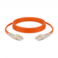 Alfafonet SC/PC-SC/PC Multimode OM2 Dupleks 5 Metre Fiber Patch Cord