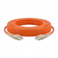 Alfafonet SC/PC-SC/PC Multimode OM2 Dupleks 10 Metre Fiber Patch Cord