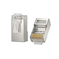 VegGieg Cat5e Metal RJ45 Jack Ethernet Konnektörü Altın Kaplama 102 Adet