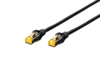 Digitus Zırhlı Patch Kablo Cat6A Siyah 0.25 M
