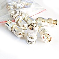 Ezcool Vidalı BNC Konnektör 10'lu Paket