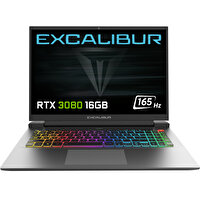 Casper Excalibur G911.1198-DF80X-C Intel Core i9-11980HK 32 GB RAM 1 TB NVME SSD 16 GB RTX3080 FreeDOS Gaming Laptop