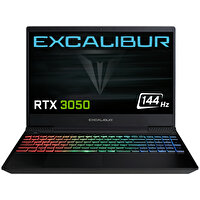 Casper Excalibur G770.1245-8VJ0X-B Intel Core i5 12450H 8 GB RAM 500 GB NVME SSD GEN4 4 GB RTX3050 FreeDOS Gaming Laptop