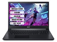 Acer Aspire 7 A715-42G NH.QE5EY.006 AMD Ryzen 5 5500U 8 GB RAM 256 GB SSD RTX 3050 144 HZ 15.6" FHD FreeDOS Oyun Bilgisayarı
