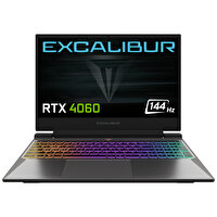 Casper Excalibur G870.1265-EXB0R-B i7 12650H 15.6" 64 GB RAM 2 TB NVMe SSD 8 GB RTX4060 Windows 11 Pro Gaming Laptop