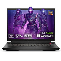 Dell Alienware M16 R1 AWM16AMDR9HX80WH AMD Ryzen 9 7845HX 16" 32 GB RAM 1TB SSD RTX 4080 W11H Gaming Laptop