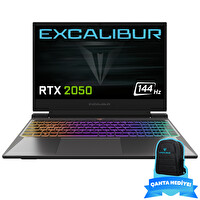 Casper Excalibur G870.1245-BVG0X-B Intel Core i5 12450H 15.6" 16 GB RAM 500 GB NVMe SSD 4 GB RTX2050 FreeDOS Gaming Laptop