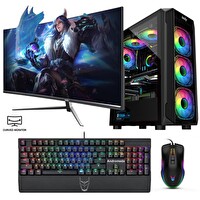 İzoly Registeel Y i7 10700KF 27" 16 GB RAM 512 GB M.2 NVMe SSD 6 GB RTX2060S 165 Hz FreeDOS Masaüstü Oyun Bilgisayarı
