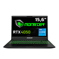 Monster Abra A5 V20.4.2 Intel Core i5 12450H 15.6" 32 GB RAM 1 TB SSD 6 GB RTX 4050 FHD FreeDOS Oyun Bilgisayarı