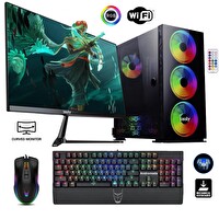 İzoly Kurama X Intel Core i7 10700F 24" 32 GB RAM 256 GB M.2 NVMe SSD 1660 Super 6 GB FreeDOS Masaüstü Oyun Bilgisayarı