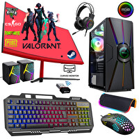 Xaser XSR363 Intel Core i7 4770 24" 16 GB RAM 256 GB SSD 8 GB RX 580 Curved FreeDOS Masaüstü Oyun Bilgisayarı