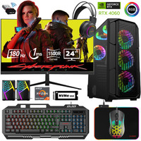 Xaser XSR486 AMD Ryzen 7 5700X 24" 16 GB RAM 512 GB M.2 NVMe SSD 8 GB RTX4060 FreeDOS Gaming Masaüstü
