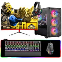 Dragos DRx6880 Ryzen 7 5700X 23.6" 16 GB RAM 512 GB NVMe RTX3050 165Hz Curved FreeDOS Masaüstü Oyuncu Bilgisayarı