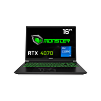 Monster  Tulpar T6 V3.2.5 Intel Core i7 13700HX 32 GB RAM 1 TB SSD 8 GB  RTX 4070 Windows 11 Home 16" FHD 165 Hz Oyun Bilgisayarı