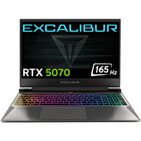 Casper Excalibur G870 i7-13620H 16GB 500GB RTX5070 8GB 165HZ 15.6" Freedos Gaming Laptop G870.1362-BV70X-C