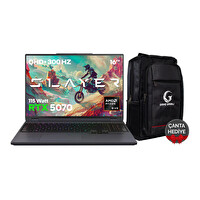 Game Garaj Slayer R9T-5070 C1 AMD Ryzen 9 8945HX 16" 32 GB RAM 1 TB SSD 300Hz QHD+ FreeDOS Gaming Laptop-Çanta