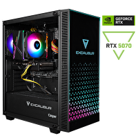 Casper Excalibur E65L.147F-EF70X-0HD Intel Core i7-14700F 64GB RAM 1TB SSD Nvidia GeForce RTX 5070 Freedos