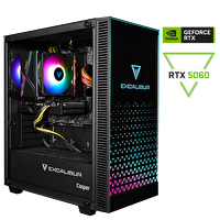 Casper Excalibur E65L.147F-BF60X-0HD Intel Core I7-14700F 16GB RAM 1TB SSD NVIDIA Geforce RTX 5060 Freedos
