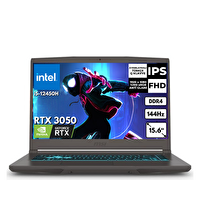 MSI Thin 15 Intel Core i5-12450H 16 GB RAM 4 TB SSD 4 GB RTX3050 15.6" FHD W11 Pro Gaming Laptop B12UC-1478XTRAT65