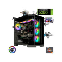 Güneysu AMD Ryzen 5 7500F 32 GB DDR5 RAM 1 TB SSD RTX5060 240MM Sıvı Soğutma FreeDOS Masaüstü Oyun Bilgisayarı