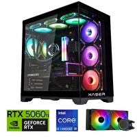 Xaser Lexus x400 Intel Core i9-14900KF 16 GB DDR5 RAM 2 TB M.2 NVMe SSD 8 GB RTX5060Ti FreeDOS Masaüstü Oyun Bilgisayarı