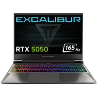 Casper Excalibur G880 Core i7-13620H 24GB 1TB 8GB RTX5050 15.6" Freedos Gaming Laptop G880.1362-CF50X-C