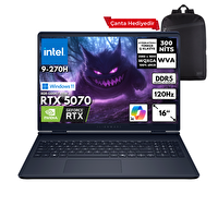Dell Alienware 16 Aurora intel 9-270H 64 GB RAM 2 TB SSD 16" W11 Home Gaming Laptop-S.Çantası AC16250-C932157WHMF6