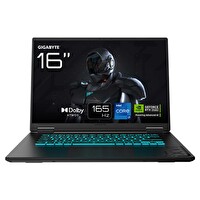 Gigabyte A16-CVH008 i7-13620H 32GB 2TBSSD RTX5060 16" WUXGA FreeDOS Dizüstü Bilgisayar