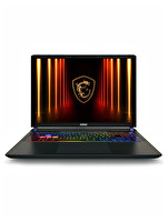 MSI Vector 16 HX AI A2XWIGA28-090XTRA28 Ultra 9 275HX 16" 16 GB RAM 2 TB SSD RTX5080 WQXGA 240Hz FreeDOS Gaming Laptop