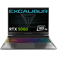Casper Excalibur G870 i7-13620H 12 GB 1TB RTX5060 165HZ 15.6" Freedos Gaming Laptop G870.1362-AF60X-C