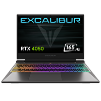 Casper Excalibur G870 i7-13620H 24 GB 1TB RTX 4050 165HZ 15.6" Freedos Gaming Laptop G870.1362-CFA0X-C