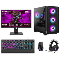 Dragos DRx7624 Ryzen 5 5600 32 GB 1 TB NVMe Gigabyte Windforce 8 GB RTX5060 24.5" 300Hz 1ms FreeDOS Oem Paket