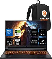 Acer Nitro V 16 C7 240H 16" 24 GB 4 TB SSD RTX5070 - 8 GB FHD+ 180Hz FreeDOS Gaming Laptop - PER4 Çanta NHQZREY002P315