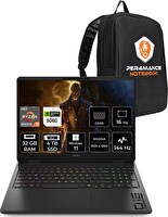 HP Omen 16 R9 8940HX 16" 32 GB 4 TB SSD RTX5060 - 8 GB FHD+ 144Hz W11H Gaming Laptop - PER4 Çanta C3YN8EAPN370