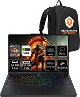 Lenovo Legion Pro 5 R9 8940HX 16" 64 GB 256 GB SSD RTX5060 - 8 GB FreeDOS Gaming Laptop - PER4 Çanta 83LT005RTRP337