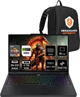 Lenovo Legion Pro 5 R9 8940HX 16" 96 GB 4 TB SSD RTX5060 - 8 GB QHD+ FreeDOS Gaming Laptop - PER4 Çanta 83LT005RTRP353