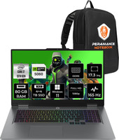Lenovo LOQ i7 13700HX 17.3" 80 GB 4 TB - 4 TB SSD RTX5060 - 8 GB W11H Gaming Laptop - PER4 Çanta 83JH00BQTRP402