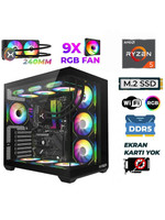 Xaser Raze X320 Ryzen 5 7500X3D 16GB DDR5 Ram 1TB M.2 NVMe SSD Hazır Tavsiye Sistem