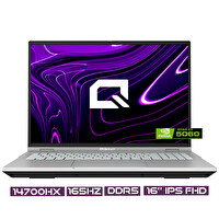 Quantum Gaming Steelwave 16 D i7-14700HX 16" 16GB DDR5 512GB NVMe RTX5060 8GB FHD IPS FreeDOS Gaming Notebook