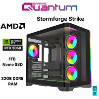 Quantum Gaming Stormforge Strike Ryzen 5 7500F 32GB DDR5 1TB NVMe RTX5060 8GB Masaüstü Oyun Bilgisayarı