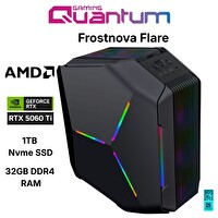 Quantum Gaming Frostnova Flare Ryzen 7 5700X 32 GB DDR4 RAM 1 TB NVMe SSD 16 GB RTX5060Ti FreeDOS Masaüstü Oyun Bilgisayarı