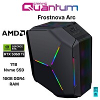 Quantum Gaming Frostnova Arc Ryzen 7 5700X 16 GB DDR4 RAM 1 TB NVMe SSD 16 GB RTX5060Ti FreeDOS Masaüstü Oyun Bilgisayarı