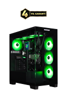 Monster Tulpar TD3 V3.3.4 AMD Ryzen 7 9700X B850 Anakart 16 GB RAM 1 TB SSD RTX 5070 FreeDOS Masaüstü Oyun Bilgisayarı - Siyah