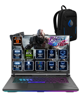 Asus ROG Strix G16 AMD Ryzen 9 8940HX 16" 40 GB DDR5 RAM 512 GB SSD 16 GB RTX 5080 WUXGA IPS W11 Pro Gaming Laptop