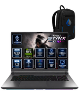 Asus ROG Strix G18 Core i9-14900HX 18" 32 GB 4 TB RTX5060 8 GB Wqxga ROG Nebula W11Pro Oyuncu Laptop G815JMR-S9035RNP12