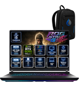 Asus ROG Strix G16 Core i5-13450HX 16" 80 GB 512 GB SSD RTX 5050 8GB WUXGA W11Pro Oyuncu Bilgisayar G615JH-N3112RNP25
