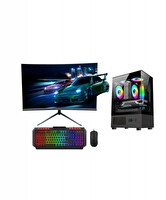 RotamPC RTM135 i7-14700F 27" 16 GB DDR4 RAM 512 GB M.2 SSD 8 GB RX580 Pivot FreeDOS Masaüstü Oyun Bilgisayarı