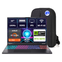 Acer Nitro 16S AN16S-61 NH.QXKEY.002EP7 Ryzen AI 7 350 16" 32 GB 512 GB RTX5070 W11Pro Oyuncu Laptop-ElektroPasaj Çanta