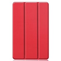 Teleplus Samsung Galaxy Tab S7 Plus 12.4" Smart Standlı Kırmızı Tablet Kılıfı